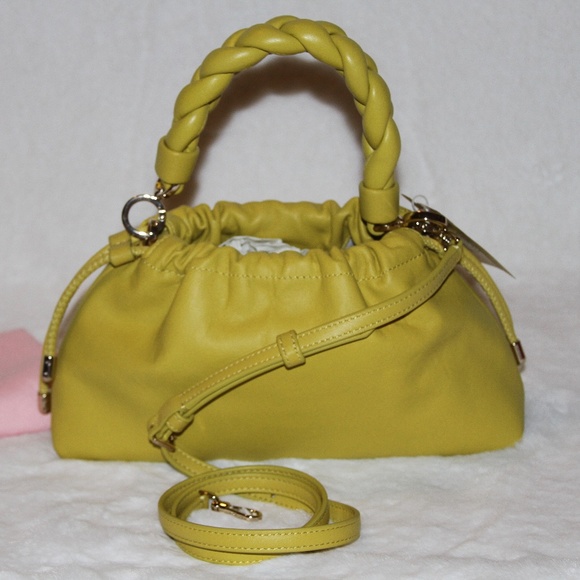 Kate Spade Meringue Small Leather Crossbody Bag, Lime Slice NWT - Picture 2 of 10